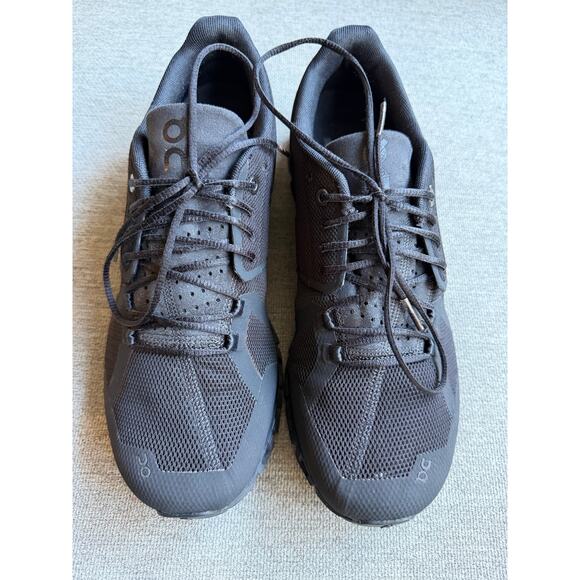 On Women's Cloud X Running Shoe Black Sz 10 Lightweight - Picture 1 of 10